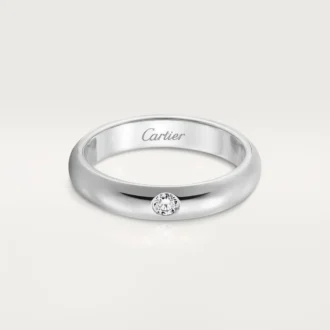 1895 Wedding Band – Platinum, Diamond – Cartier