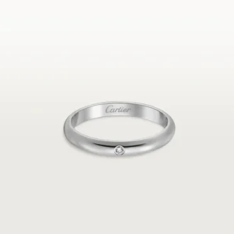 1895 Wedding Band – Platinum, Diamond – Cartier