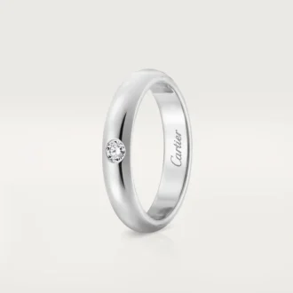 1895 Wedding Band – Platinum, Diamond – Cartier