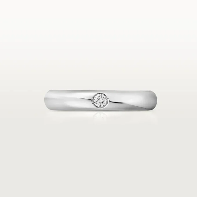 1895 Wedding Band – Platinum, Diamond – Cartier