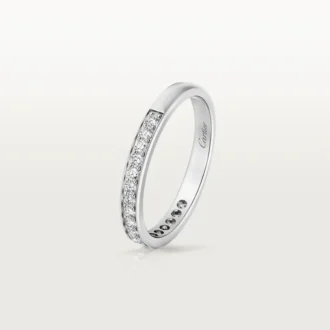 1895 Wedding Band – Platinum, Diamonds – Cartier