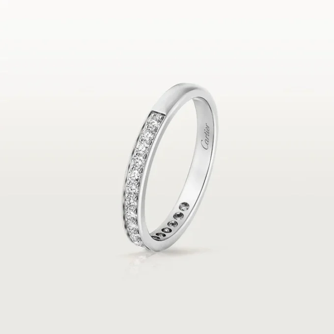 1895 Wedding Band – Platinum, Diamonds – Cartier