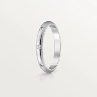 1895 Wedding Band – Platinum, Diamonds – Cartier