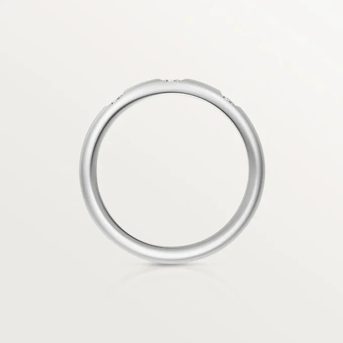 1895 Wedding Band – Platinum, Diamonds – Cartier