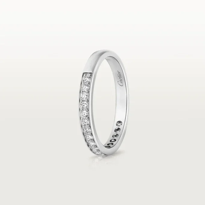 1895 Wedding Band – Platinum, Diamonds – Cartier
