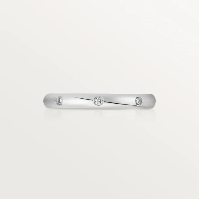 1895 Wedding Band – Platinum, Diamonds – Cartier