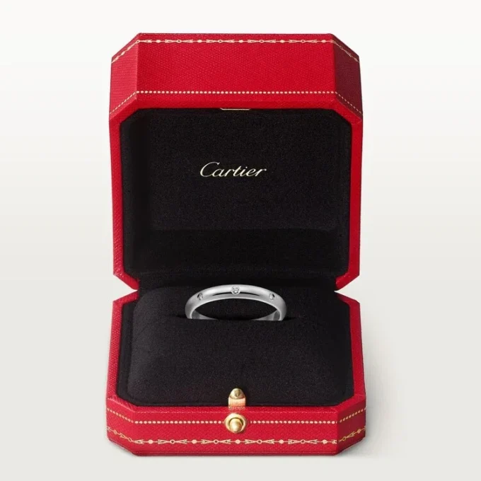 1895 Wedding Band – Platinum, Diamonds – Cartier