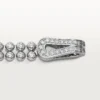 Agrafe Bracelet, Brilliant-Cut Diamonds, Paved