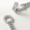 Agrafe Bracelet, Brilliant-Cut Diamonds, Paved