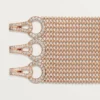 Agrafe Bracelet, Medium Model, Half-Paved