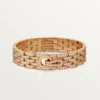 Agrafe Bracelet, Paved