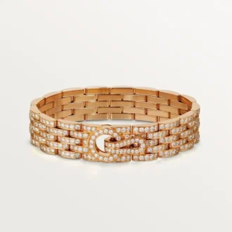 Agrafe Bracelet, Paved