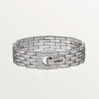 Agrafe Bracelet, Paved