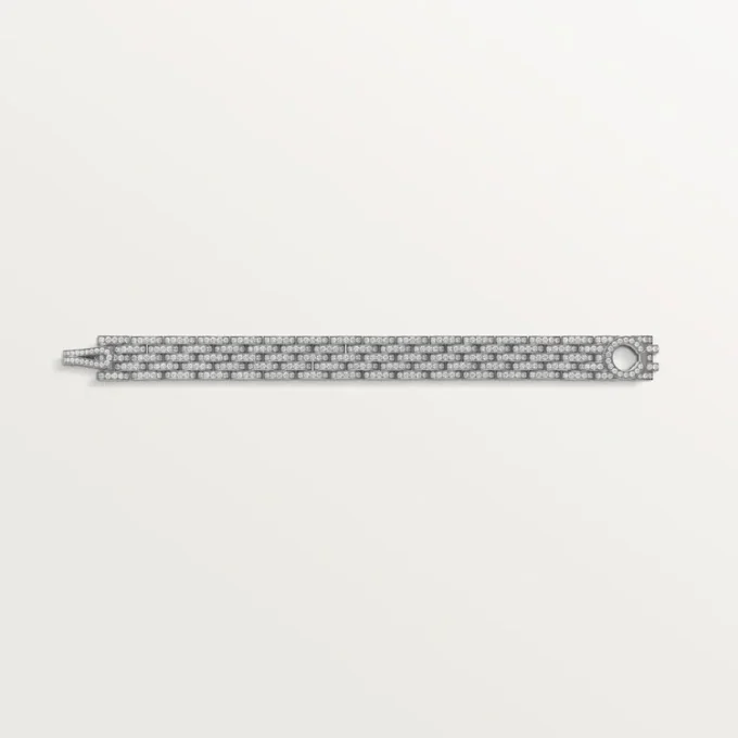 Agrafe Bracelet, Paved