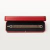 Agrafe Bracelet, Small Model, Half-Paved