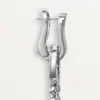 Agrafe Earrings, Brilliant-Cut Diamonds, Paved
