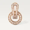 Agrafe Earrings – Pink Gold, Diamonds – Cartier