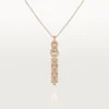 Agrafe Necklace – Pink Gold, Diamonds – Cartier