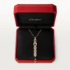 Agrafe Necklace – Pink Gold, Diamonds – Cartier