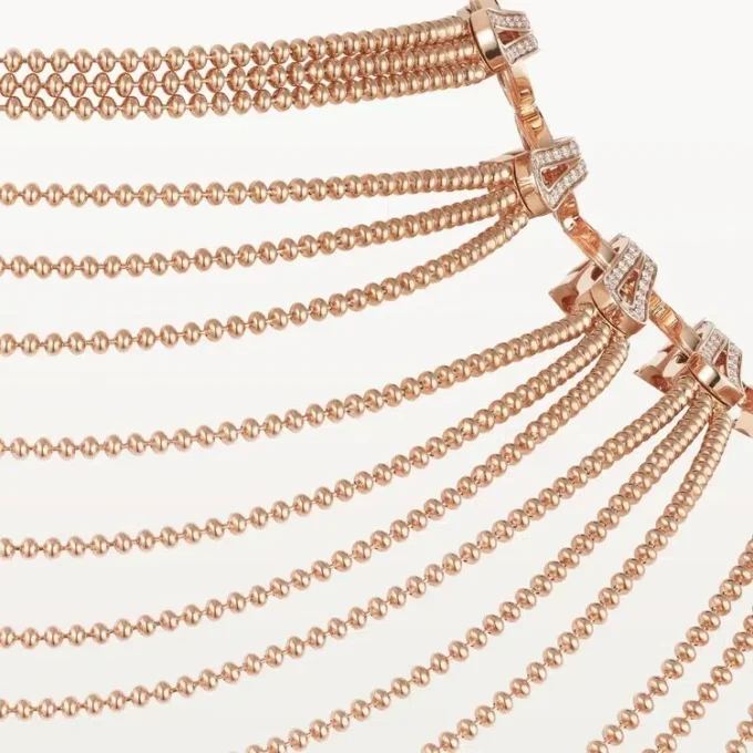 Agrafe Necklace, Semi-Paved