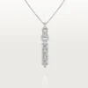 Agrafe Necklace – White Gold, Diamonds – Cartier