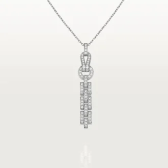 Agrafe Necklace – White Gold, Diamonds – Cartier Agrafe Necklace – White Gold, Diamonds – Cartier