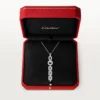 Agrafe Necklace – White Gold, Diamonds – Cartier