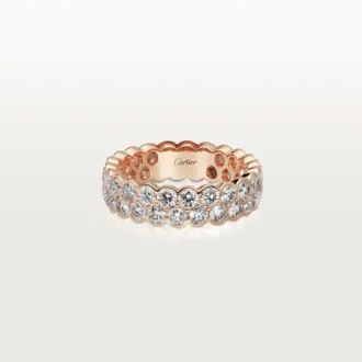 Broderie De Cartier Wedding Band – Pink Gold, Diamonds – Cartier
