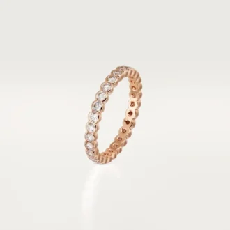 Broderie De Cartier Wedding Band – Pink Gold, Diamonds – Cartier