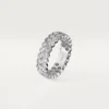 Broderie De Cartier Wedding Band – White Gold, Diamonds – Cartier