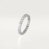 Broderie De Cartier Wedding Band – White Gold, Diamonds – Cartier