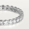 Broderie De Cartier Wedding Band – White Gold, Diamonds – Cartier