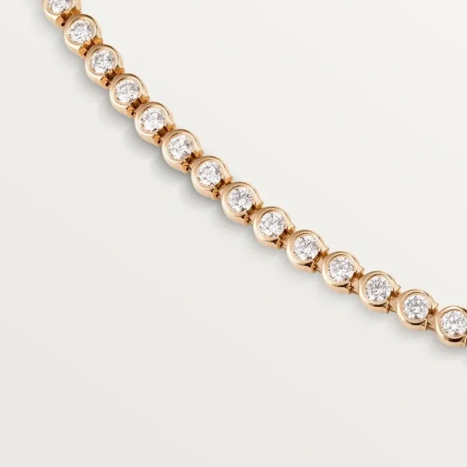 C De Cartier Essential Lines Necklace, Brilliant-Cut Diamonds