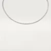 C De Cartier Necklace – White Gold, Diamonds – Cartier