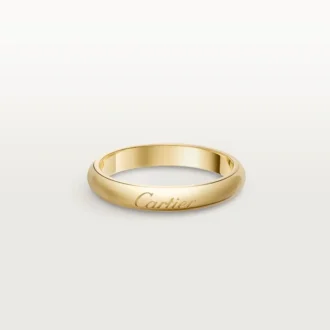 C De Cartier Wedding Band, 3 Mm Width