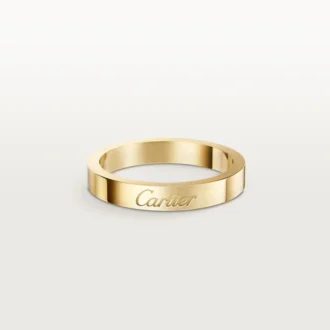 C De Cartier Wedding Band, 3 Mm Width