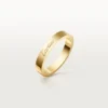 C De Cartier Wedding Band, 3 Mm Width