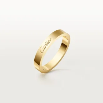 C De Cartier Wedding Band, 3 Mm Width