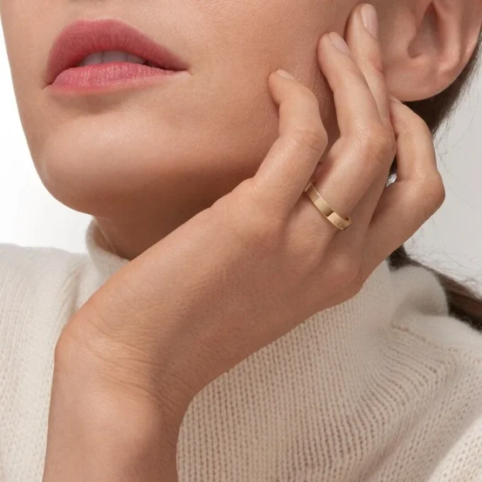 C De Cartier Wedding Band, 3 Mm Width