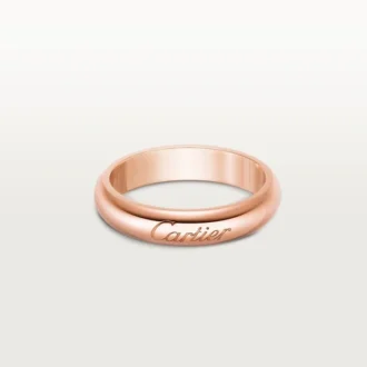 C De Cartier Wedding Band, 4 Mm Width