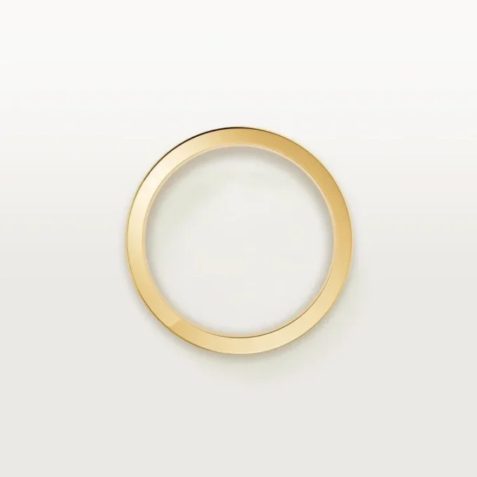 C De Cartier Wedding Ring, 4 Mm Width, 1 Diamond