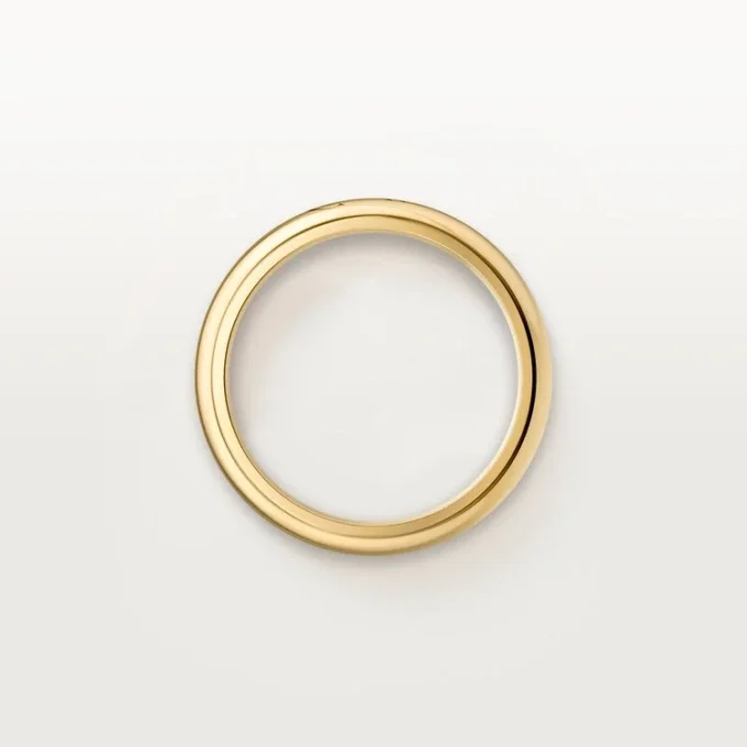 C De Cartier Wedding Band, 4 Mm Width