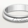 C De Cartier Wedding Band, 4 Mm Width
