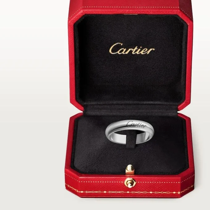 C De Cartier Wedding Band, 4 Mm Width