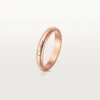 C De Cartier Wedding Band – Pink Gold – Cartier