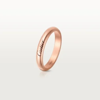 C De Cartier Wedding Band – Pink Gold – Cartier