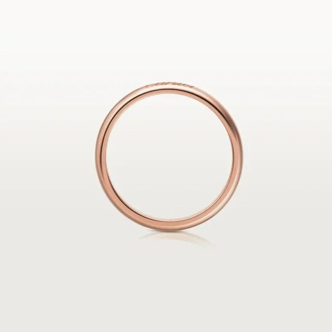 C De Cartier Wedding Band – Pink Gold – Cartier