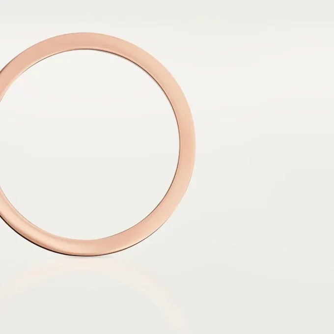 C De Cartier Wedding Band – Pink Gold – Cartier