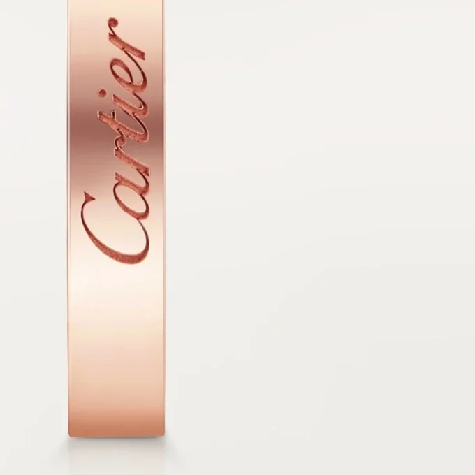 C De Cartier Wedding Band – Pink Gold – Cartier
