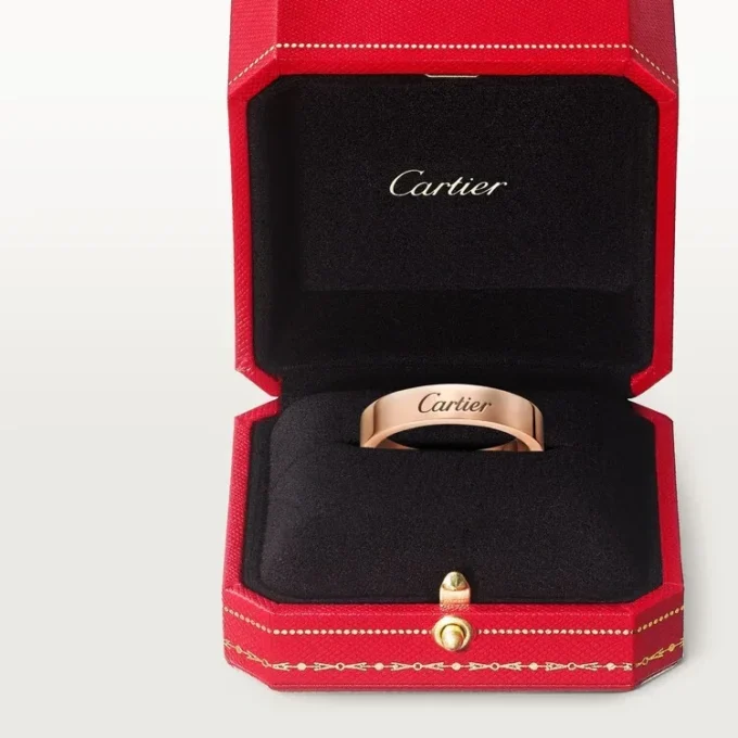C De Cartier Wedding Band – Pink Gold – Cartier